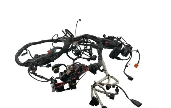 Audi A6 S6 C7 4G Engine installation wiring loom 4G2971072CF TAB026193