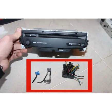 BMW 3 E90 E91 Sound system wiring loom 1241767 6965047 65126965047