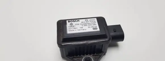 Audi A6 S6 C5 4B ESP acceleration yaw rate sensor 8E0907637A 0265005245 0017891