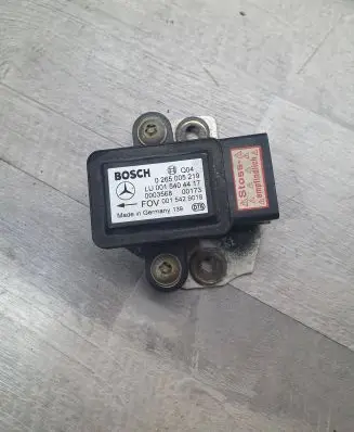 Mercedes-Benz A W168 ESP acceleration yaw rate sensor 0015429018 0265005219 0003568