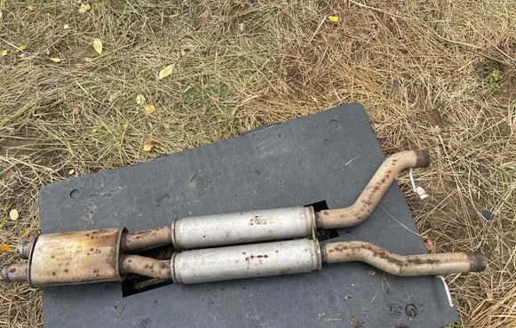 Jaguar F-Pace Muffler/silencer HK835E218GG 251638430