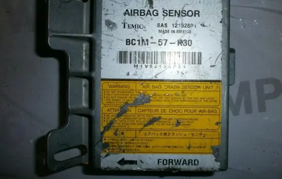 Mazda 323 F Airbag control unit/module BC1M57K30 12192601