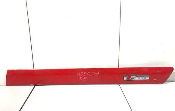 Audi A3 S3 A3 Sportback 8P Rear door trim (molding) 8P3853983B