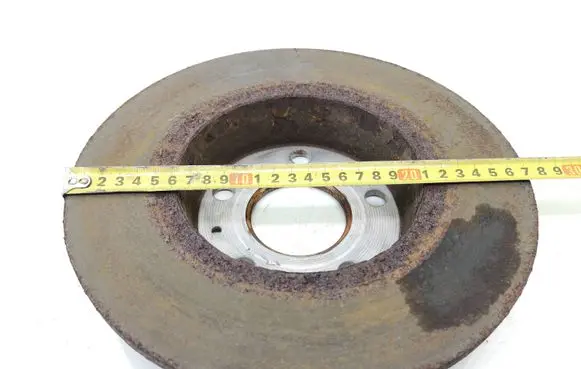 Volkswagen PASSAT B7 USA Rear brake disc