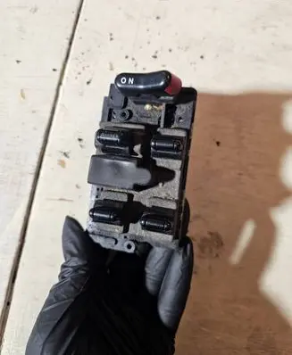 Electric window control switch
