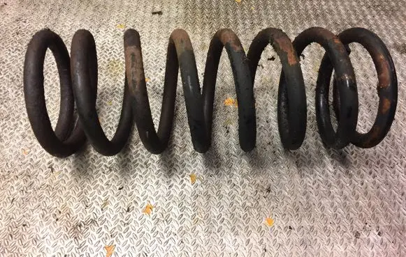 Mercedes-Benz S W126 Rear coil spring 1233243604 A1233243604