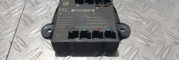 Mercedes-Benz E W212 Door control unit/module A2129003906 A2129029902 A2128208526
