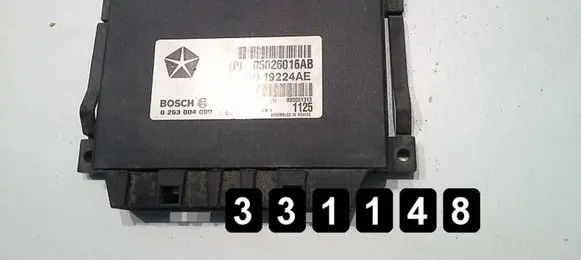 Jeep Cherokee Engine control unit/module 0263004090