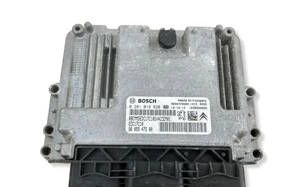 Peugeot 208 I Engine control unit/module 9805947580 9666729680 0281019820