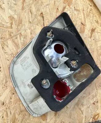 Volkswagen Touareg I Tailgate rear/tail lights 28269003