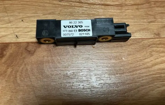 Airbag deployment crash/impact sensor