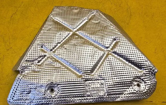 Audi R8 4S Heat shield in engine bay 4S0825742A