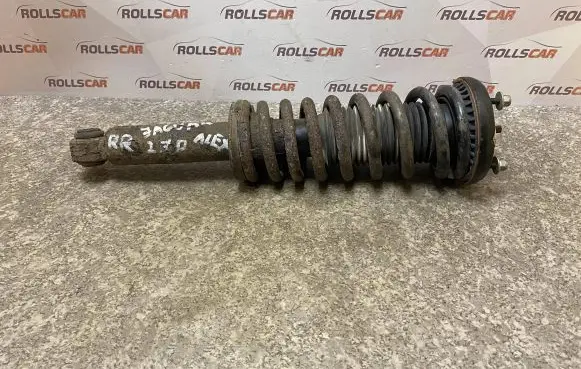 Jaguar S-Type Rear shock absorber with coil spring 