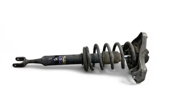 Front shock absorber with coil spring