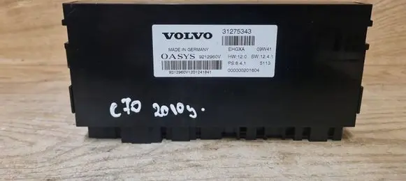 Volvo C70 Convertible roof control unit 31275343 9212960V