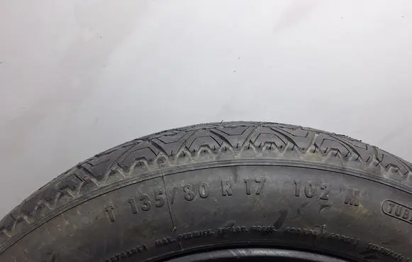 BMW 5 E60 E61 R17 spare wheel 