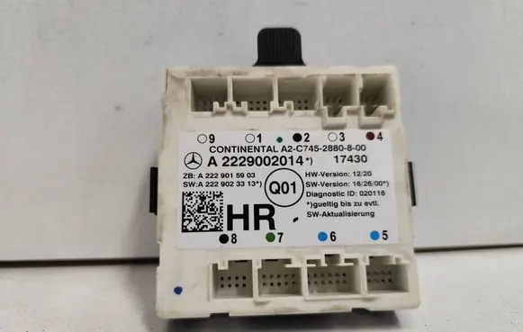 Mercedes-Benz GLC C253 Door control unit/module A2229002014 A2229015903