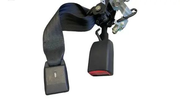 Middle seatbelt buckle (rear)