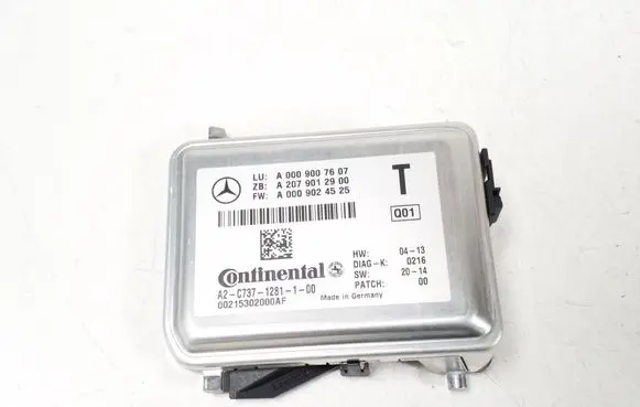 Mercedes-Benz E W212 Windshield/windscreen camera A0009007607