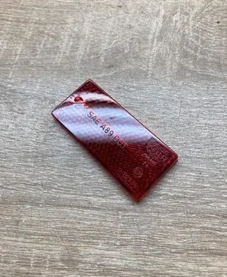Rear tail light reflector