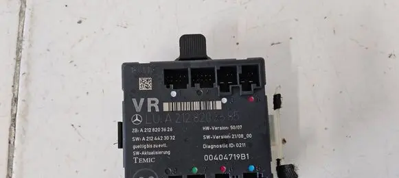 Mercedes-Benz E W212 Door control unit/module A2128203685 A2124423032 A2128203626