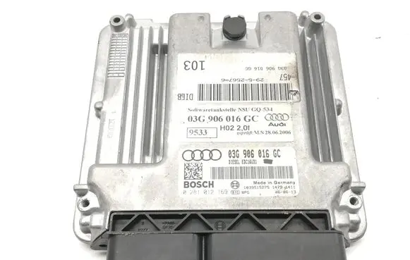 Audi A6 S6 C6 4F Engine control unit/module 03G906016GC 0281012169