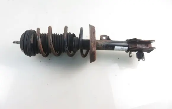 Opel Corsa D Front shock absorber with coil spring 13214353