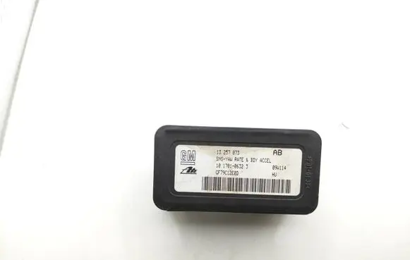 Opel Astra H ESP acceleration yaw rate sensor 13257073 GF79C12E0D 10170106323