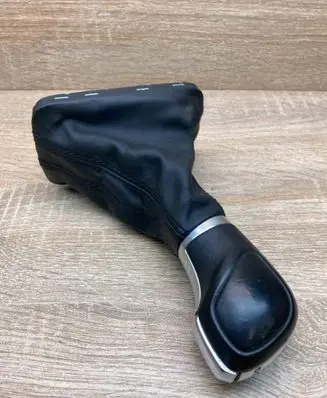 Volkswagen PASSAT B6 Gear lever shifter trim leather/knob VolkswagenDSGKnob