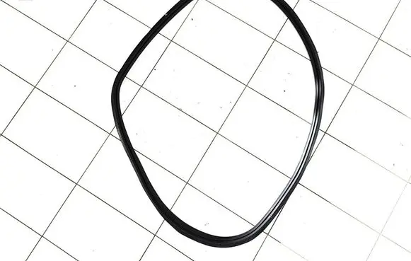 Mercedes-Benz EQS V297 Rear door rubber seal (on body) A2976970400