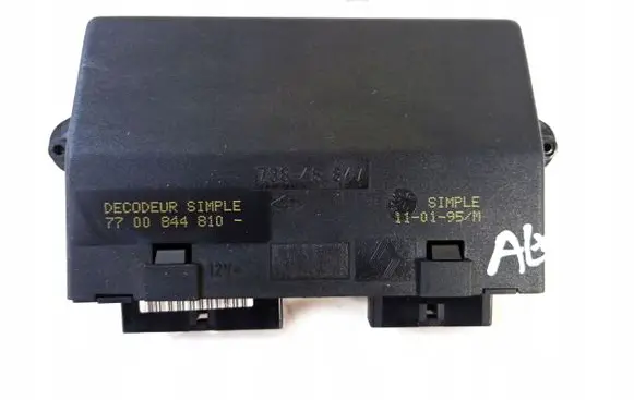 Renault Laguna I Other control units/modules 7700844810