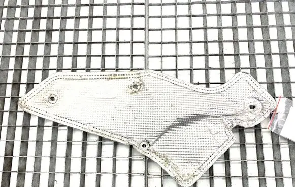 Audi A6 S6 C7 4G Exhaust heat shield 4G0804161A