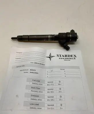 Volvo XC90 Fuel injector 30750283 0445110251