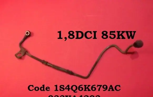 Turbo turbocharger oiling pipe/hose