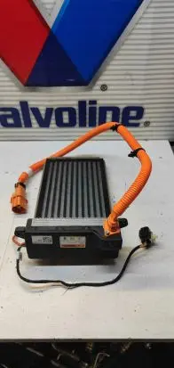 Electric cabin heater radiator