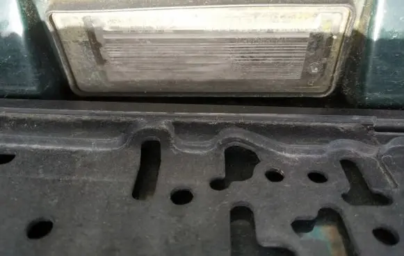 Fiat Marea Number plate light