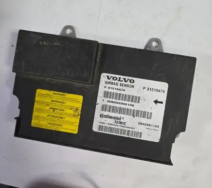 Volvo S80 Airbag control unit/module P31210474 006092900108 00403611A8