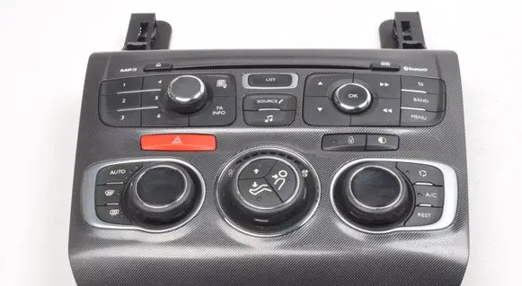 Citroen C4 II Climate control unit 98040782ZD