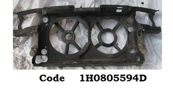Volkswagen Golf III Radiator support slam panel 1H0805594D