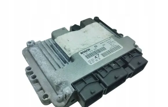 Peugeot 307 Engine control unit/module 9647158180 0281010390