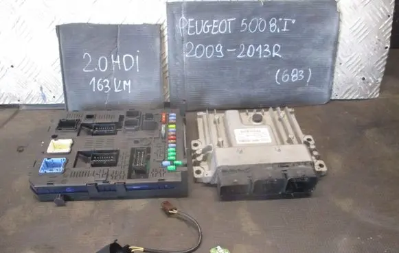 Peugeot 5008 Engine ECU kit and lock set 