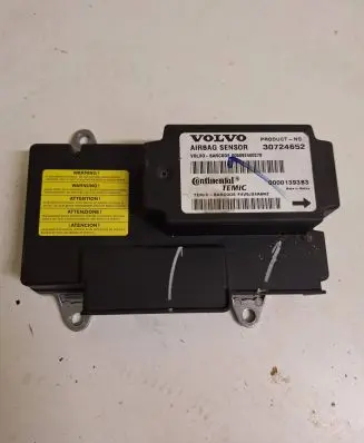 Volvo V50 Airbag control unit/module 30724652 00001393B3 005092400279