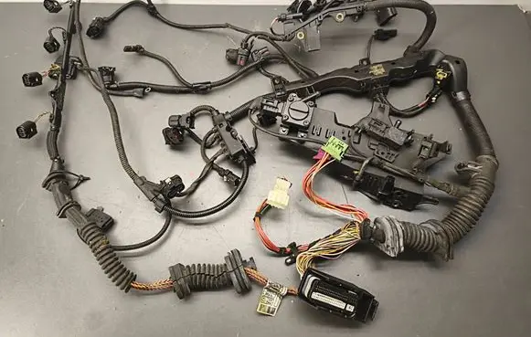 BMW 5 E60 E61 Engine installation wiring loom 7803761 758038802 780376203