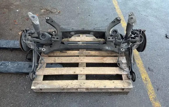 Rear axle beam