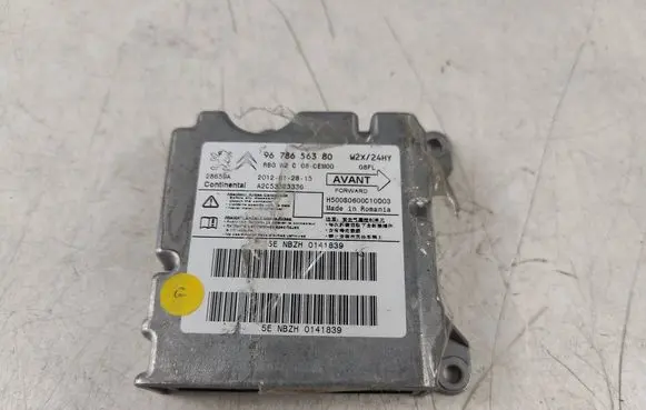 Peugeot 508 Airbag control unit/module 9678656380