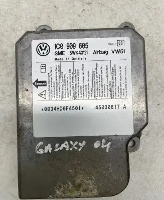 Ford Galaxy Airbag control unit/module 1C0909605 45030817A 5WK43121