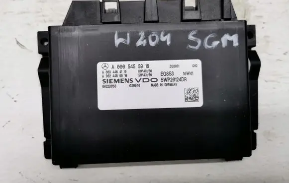 Mercedes-Benz C W204 Gearbox control unit/module A0005455916