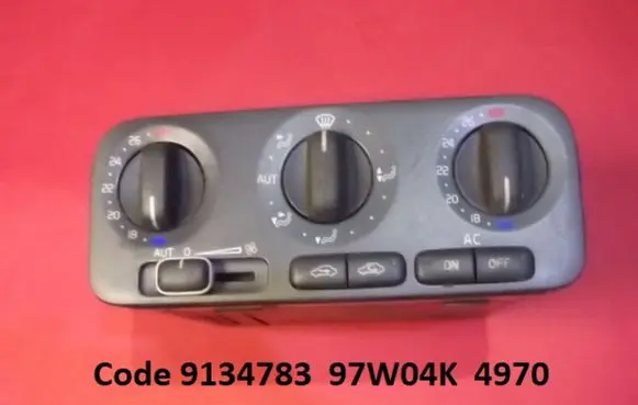 Volvo C70 Climate control unit 9134783 97W04K