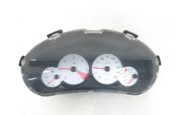 Peugeot 206 Speedometer (instrument cluster) 9659729080