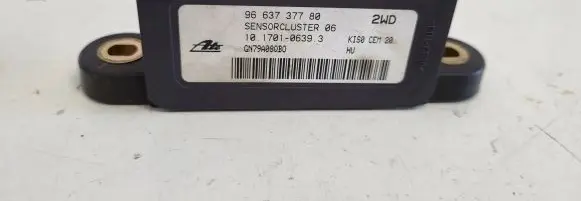 Citroen C3 ESP acceleration yaw rate sensor 9663737780 GN79A08QB0 10170106393